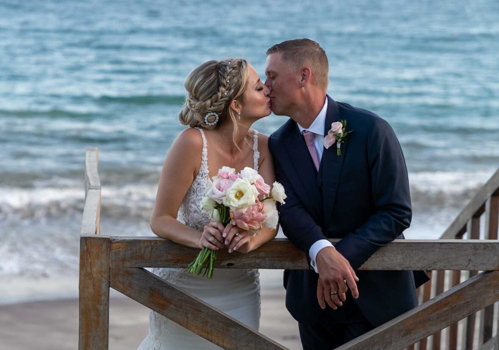 Wedding Beach Photo Shelby and Tanner Wedding at Secrets Puerto Los Cabos